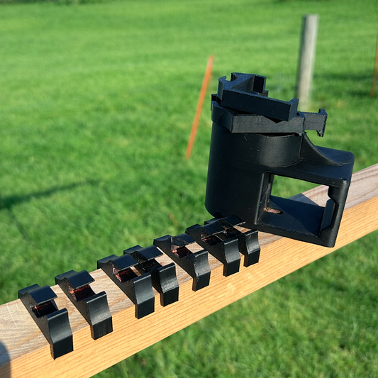 1x T-Dapter + 10x Clay Pigeon Clips