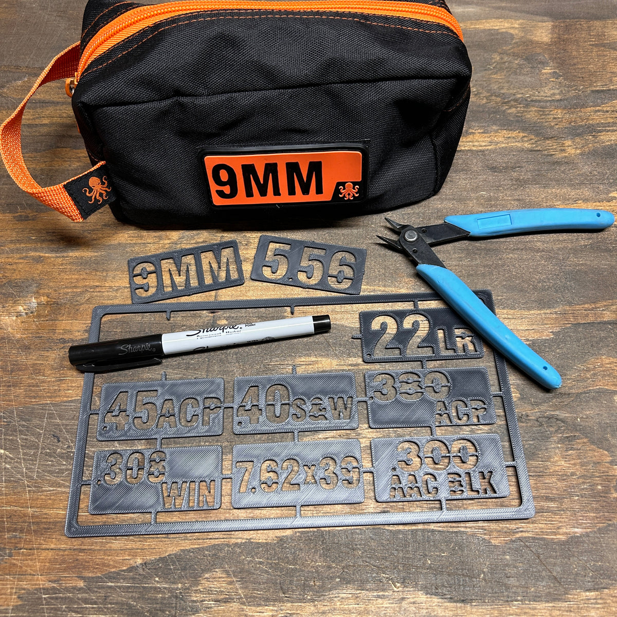 Ammo Label Stencil